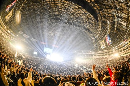 国内最大級の屋内音楽フェス「FUKUOKA MUSIC FES.2026 supported by Olive」の模様をスペースシャワーTVで独占放送！
