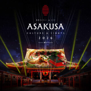 一旗プロデュース「ASAKUSA CULTURE & LIGHTS 2026」協賛企業を受付中。浅草寺本堂・宝蔵門に1400年の歴史文化をテーマとするプロジェクションマッピング投影。